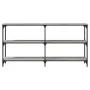 Engineered wood gray Sonoma console table 150x29x75 cm by , Side tables - Ref: Foro24-834108, Price: 82,10 €, Discount: %