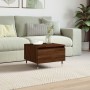 Oak brown engineered wood coffee table 50x46x35 cm by , Coffee table - Ref: Foro24-830858, Price: 38,12 €, Discount: %
