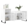 Hochglanzweißer TV-Schrank aus Sperrholz, 100 x 35 x 55 cm von , TV-Möbel - Ref: Foro24-831326, Preis: 71,22 €, Rabatt: %