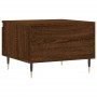 Oak brown engineered wood coffee table 50x46x35 cm by , Coffee table - Ref: Foro24-830858, Price: 38,12 €, Discount: %