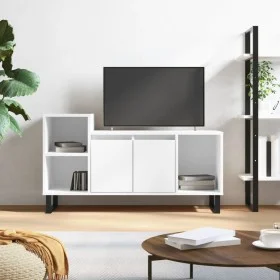 Weißer TV-Schrank aus Sperrholz, 100 x 35 x 55 cm von , TV-Möbel - Ref: Foro24-831324, Preis: 63,85 €, Rabatt: %