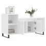 Mueble para TV madera contrachapada blanco 100x35x55 cm de , Muebles TV - Ref: Foro24-831324, Precio: 63,85 €, Descuento: %