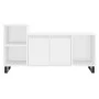 Mueble para TV madera contrachapada blanco 100x35x55 cm de , Muebles TV - Ref: Foro24-831324, Precio: 63,85 €, Descuento: %