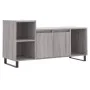 Sonoma gray plywood TV cabinet 100x35x55 cm by , TV Furniture - Ref: Foro24-831330, Price: 68,38 €, Discount: %