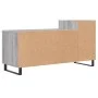 Sonoma gray plywood TV cabinet 100x35x55 cm by , TV Furniture - Ref: Foro24-831330, Price: 68,38 €, Discount: %