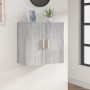 Sonoma-Wandschrank aus grauem Sperrholz, 60 x 30 x 60 cm von , Schließfächer und Lagerschränke - Ref: Foro24-817592, Preis: 5...