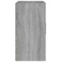 Sonoma-Wandschrank aus grauem Sperrholz, 60 x 30 x 60 cm von , Schließfächer und Lagerschränke - Ref: Foro24-817592, Preis: 5...