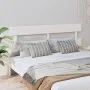 Bettkopfteil aus massivem weißem Kiefernholz, 184 x 3 x 81 cm von , Kopf- und Fußteile - Ref: Foro24-819086, Preis: 44,69 €, ...