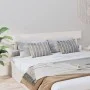 Bettkopfteil aus massivem weißem Kiefernholz, 184 x 3 x 81 cm von , Kopf- und Fußteile - Ref: Foro24-819086, Preis: 44,69 €, ...