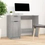 Escritorio de madera contrachapada gris Sonoma 100x50x75 cm de , Escritorios - Ref: Foro24-817127, Precio: 99,92 €, Descuento: %