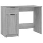 Escritorio de madera contrachapada gris Sonoma 100x50x75 cm de , Escritorios - Ref: Foro24-817127, Precio: 98,86 €, Descuento: %