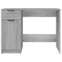 Escritorio de madera contrachapada gris Sonoma 100x50x75 cm de , Escritorios - Ref: Foro24-817127, Precio: 98,86 €, Descuento: %