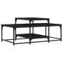 Mitteltisch aus schwarzem Ingenieurholz 102x60x45 cm von , Couchtisch - Ref: Foro24-835314, Preis: 46,32 €, Rabatt: %