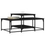 Mesa de centro madera de ingeniería negro 102x60x45 cm de , Mesas de centro - Ref: Foro24-835314, Precio: 46,68 €