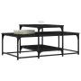 Mitteltisch aus schwarzem Ingenieurholz 102x60x45 cm von , Couchtisch - Ref: Foro24-835314, Preis: 46,32 €, Rabatt: %