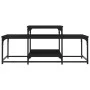 Mitteltisch aus schwarzem Ingenieurholz 102x60x45 cm von , Couchtisch - Ref: Foro24-835314, Preis: 46,32 €, Rabatt: %