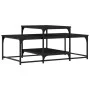 Mitteltisch aus schwarzem Ingenieurholz 102x60x45 cm von , Couchtisch - Ref: Foro24-835314, Preis: 46,32 €, Rabatt: %