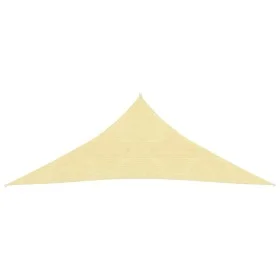 HDPE triangular sail awning 3.6x3.6x3.6 m beige by vidaXL, Umbrellas - Ref: Foro24-42285, Price: 22,65 €, Discount: %