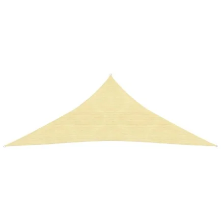 HDPE triangular sail awning 3.6x3.6x3.6 m beige by vidaXL, Umbrellas - Ref: Foro24-42285, Price: 22,65 €, Discount: %