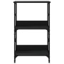 Schwarzes Holzwerkstoffregal 50x33x82 cm von , Bücherregale und Regale - Ref: Foro24-835264, Preis: 39,77 €, Rabatt: %