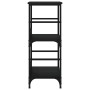 Schwarzes Holzwerkstoffregal 50x33x82 cm von , Bücherregale und Regale - Ref: Foro24-835264, Preis: 39,77 €, Rabatt: %