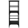 Schwarzes Holzwerkstoffregal 50x33x82 cm von , Bücherregale und Regale - Ref: Foro24-835264, Preis: 39,22 €, Rabatt: %