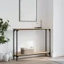 Sonoma oak engineered wood console table 100x22.5x75 cm by , Side tables - Ref: Foro24-834016, Price: 37,84 €, Discount: %