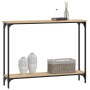 Sonoma oak engineered wood console table 100x22.5x75 cm by , Side tables - Ref: Foro24-834016, Price: 38,34 €, Discount: %