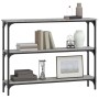 Sonoma gray engineered wood console table 100x22.5x75 cm by , Side tables - Ref: Foro24-834028, Price: 48,67 €, Discount: %