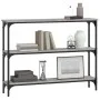 Sonoma gray engineered wood console table 100x22.5x75 cm by , Side tables - Ref: Foro24-834028, Price: 48,09 €, Discount: %