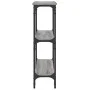 Sonoma gray engineered wood console table 100x22.5x75 cm by , Side tables - Ref: Foro24-834028, Price: 48,09 €, Discount: %