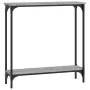 Sonoma gray engineered wood console table 75x22.5x75 cm by , Side tables - Ref: Foro24-834023, Price: 38,20 €, Discount: %