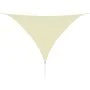 Cream Oxford fabric triangular sail awning 3.6x3.6x3.6 m by vidaXL, Umbrellas - Ref: Foro24-42300, Price: 30,01 €, Discount: %
