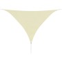 Toldo de vela triangular tela Oxford color crema 3,6x3,6x3,6 m de vidaXL, Sombrillas - Ref: Foro24-42300, Precio: 22,93 €, De...