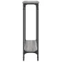 Sonoma gray engineered wood console table 75x22.5x75 cm by , Side tables - Ref: Foro24-834023, Price: 38,20 €, Discount: %