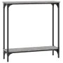Sonoma gray engineered wood console table 75x22.5x75 cm by , Side tables - Ref: Foro24-834023, Price: 38,20 €, Discount: %