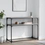 Mesa consola madera de ingeniería gris Sonoma 100x35,5x75 cm de , Mesas auxiliares - Ref: Foro24-834068, Precio: 51,23 €, Des...