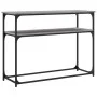 Sonoma grauer Konsolentisch aus Holzwerkstoff, 100 x 35,5 x 75 cm von , Seitentische - Ref: Foro24-834068, Preis: 50,59 €, Ra...