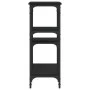 Mesa consola madera de ingeniería negra 80x29x75 cm de , Mesas auxiliares - Ref: Foro24-834075, Precio: 53,00 €, Descuento: %