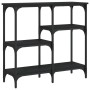 Schwarzer Konsolentisch aus Holzwerkstoff, 80 x 29 x 75 cm von , Seitentische - Ref: Foro24-834075, Preis: 53,72 €, Rabatt: %