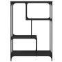 Regal aus Holzwerkstoff und schwarzem Stahl, 81 x 36 x 115 cm von , Bücherregale und Regale - Ref: Foro24-835404, Preis: 50,0...