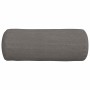 Cojines Bolster 2 pcs Gris Claro Ø 15 x 40 cm Tela de pana