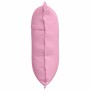 Cojín de Espalda Rosa 60 x 19 x 50 cm tela
