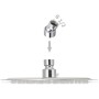 Runder Duschkopf mit Regeneffekt aus Edelstahl, 20 cm von vidaXL, Duschköpfe - Ref: Foro24-142154, Preis: 15,60 €, Rabatt: %