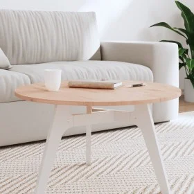 Round solid beech wood board Ø70x1.5 cm by , Table tops - Ref: Foro24-355910, Price: 50,97 €, Discount: %