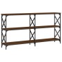 Konsolentisch aus eichenbraunem Holzwerkstoff, 200 x 28 x 80,5 cm von , Seitentische - Ref: Foro24-835433, Preis: 67,74 €, Ra...