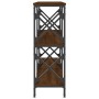 Konsolentisch aus eichenbraunem Holzwerkstoff, 200 x 28 x 80,5 cm von , Seitentische - Ref: Foro24-835433, Preis: 67,74 €, Ra...