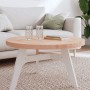 Round solid beech wood board Ø80x4 cm by , Table tops - Ref: Foro24-355925, Price: 133,27 €, Discount: %