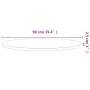 Round solid beech wood board Ø90x2.5 cm by , Table tops - Ref: Foro24-355919, Price: 101,10 €, Discount: %