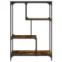 Regal aus Holzwerkstoff, geräucherte Eiche, 81 x 36 x 115 cm von , Bücherregale und Regale - Ref: Foro24-835406, Preis: 48,30...